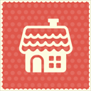 home christmas icon